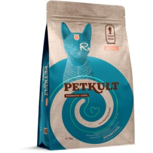 Petkult Probiotic Care Sensitive Somon Fresh, hrana uscata pisici, 2KG
