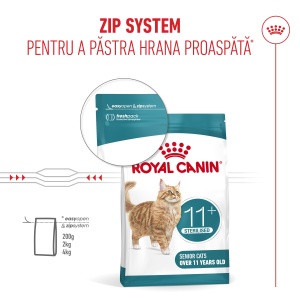 Royal Canin Ageing Sterilised 11 +, hrana uscata pentru pisici senioare sterilizate, 400G - Img 2