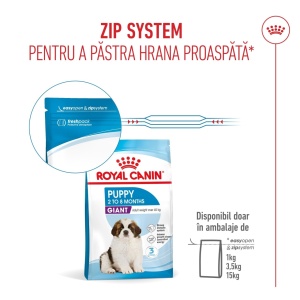 Royal Canin Giant Puppy, hrana uscata caine junior etapa 1 de crestere, 15KG - Img 2