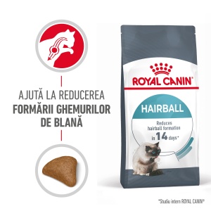 Royal Canin Hairball Care Adult, hrana uscata pisica, limitarea ghemurilor de blana, 2KG