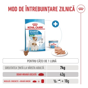 Royal Canin Mini Starter Mother & BabyDog, mama si puiul, hrana uscata caini, 4KG - Img 11