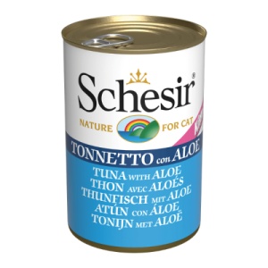 Schesir Junior cu Ton si Aloe, hrana umeda pisici, 140G
