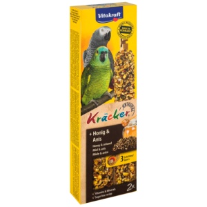 Vitakraft Baton Kracker Miere, suplimente papagali, 180G