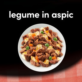 Cesar hrana umeda pentru caini adulti, cu vita frageda si legume in aspic 100 g - Img 2
