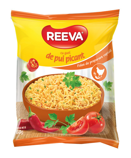 FIDEA REEVA CU GUST DE PUI PICANT 60 GR.