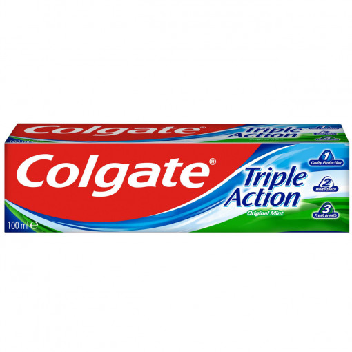 PASTA DE DINTI COLGATE TRIPLE ACTION 100 ML.