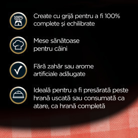 Cesar hrana umeda pentru caini adulti, cu vita frageda si legume in aspic 100 g - Img 3