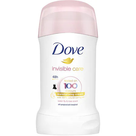 DEODORANT STICK DOVE INVISIBLE CARE 30 ML.