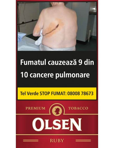 Tigari de foi OLSEN RUBY 47,5 g