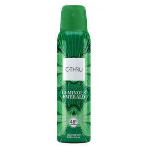 DEODORANT C-THRU LUMINOUS EMERALD 150 ML.