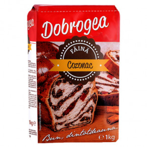 FAINA DOBROGEA pentru COZONAC 1 kg.