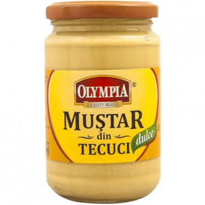 MUSTAR DIN TECUCI DULCE OLYMPIA 300 GR.
