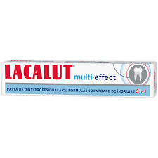PASTA DE DINTI LACALUT MULTI-EFFECT 75 ML.