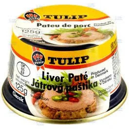 PATE DE PORC TULIP 125 GR.