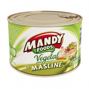 PATE VEGETAL CU MASLINE MANDY 200 GR