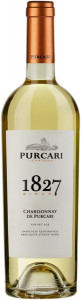 VIN ALB PURCARI CHARDONNAY 0.75 L.