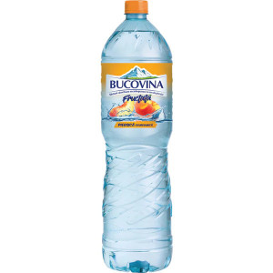 APA PLATA BUCOVINA CU AROMA DE PIERSICA 1,5 L.