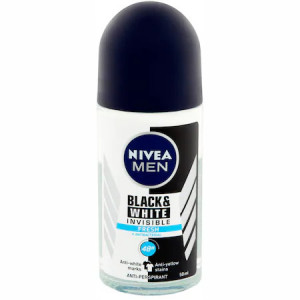 DEODORANT ROLL ON NIVEA BLACK & WHITE FRESH 50 ML.