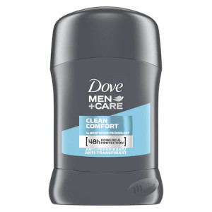 DEODORANT STICK DOVE CLEAN COMFORT 50 ML.