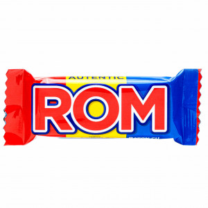 BATON DE CIOCOLATA CU CREMA ROM 30 GR.