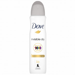 DEODORANT DOVE INVISIBLE DRY 150 ML.