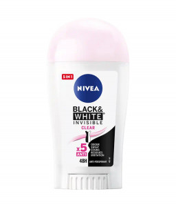 DEODORANT STICK NIVEA BLACK & WHITE 40 ML.
