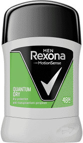 DEODORANT STICK REXONA QUANTUM DRY 50 ML.
