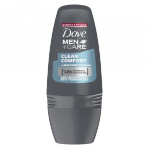 DEODORANT ROLL ON DOVE CLEAN COMFORT 50 ML.