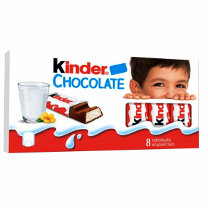 CIOCOLATA CU LAPTE KINDER 100 GR.
