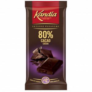 CIOCOLATA KANDIA 80% 80 GR.