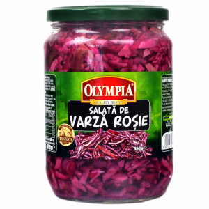 SALATA DE VARZA ROSIE OLYMPIA 650 GR.