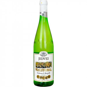 VIN ALB TRADITIONAL JIDVEI FETEASCA REGALA 0.75 L.