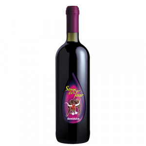 VIN ROSU SANGE DE TAUR DEMIDULCE 0.75 L.