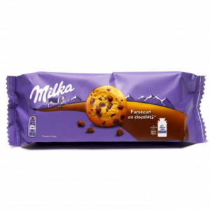 BISCUITI MILKA FURSECURI CU CIOCOLATA 135 GR.