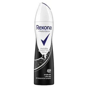DEODORANT REXONA INVISIBLE BLACK & WHITE 150 ML.