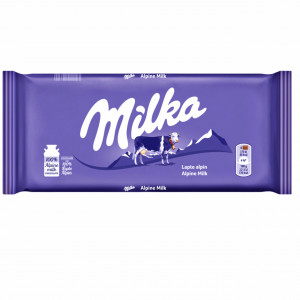 CIOCOLATA MILKA CU LAPTE 100 GR.