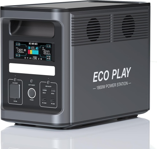 Statie curent portabila, 1800W (1536 Wh), LiFePO4, model EP1800