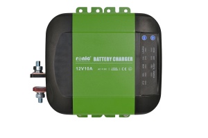 Incarcator / Redresor Inteligent pentru Acumulatori LiFePO4/AGM/GEL, 12V si 12.8V, 10A, Model RONIC HK-1210B
