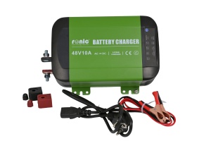 Incarcator / Redresor Inteligent pentru Acumulatori LiFePO4/AGM/GEL, 48V, 10A, Model RONIC HK-4810B - Img 8