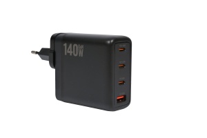 Incarcator, tip Gan, model RONIC J-660S, 4 porturi, Super Fast Charging 140W