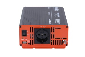 Invertor DC-AC cu Sinus Modificat, 12V-230V, model RONIC KS1000M, 1000W/2000W - Img 3