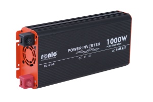 Invertor DC-AC cu Sinus PUR, 12V-230V, model RONIC RS1000P, 1000W/2000W - Img 1