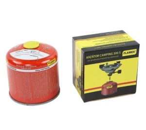 Set Miniaragaz camping cu Arzător Flamex 300S + butelie gaz 500g - Img 4