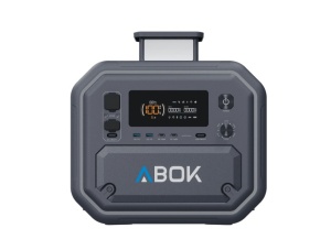 Statie curent portabila, 2500W (2160 Wh), LiFePO4, model ABOK ARK2500 - Img 2