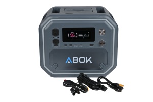 Statie curent portabila, 2500W (2160 Wh), LiFePO4, model ABOK ARK2500 - Img 7