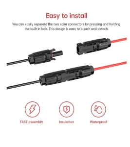 Cablu extensie 3 metri, conectori MC4 la mufa XT60 - Img 3