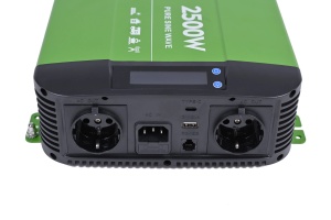 Invertor DC-AC cu Sinus PUR + Incarcator AC + Transfer Prioritate Automat, 12V-230V, model RONIC HKC2500P, 2500W/5000W - Img 4