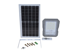 PROIECTOR CU SENZOR DE MISCARE, RADAR SI PANOU SOLAR DETASABIL 100W, MODEL MJ-BW100 - Img 2