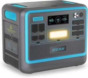 Statie curent portabila, 2400W (2048 Wh), LiFePO4, model SYD2400 - Img 1