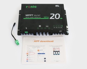 Controler/Regulator Incarcare Solara RONIC WIN2075-K, Bluetooth inclus, 75V/20A, 12V/24V - Img 6
